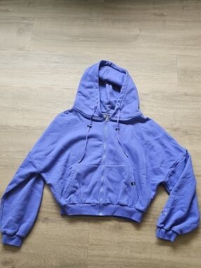 POPFLEX Zip Cloud Hoodie - Blue Violet Limited Edition Color Size S/M
